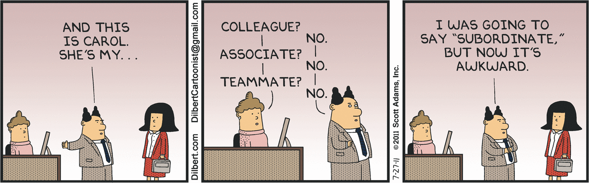 Dilbert Cartoon
